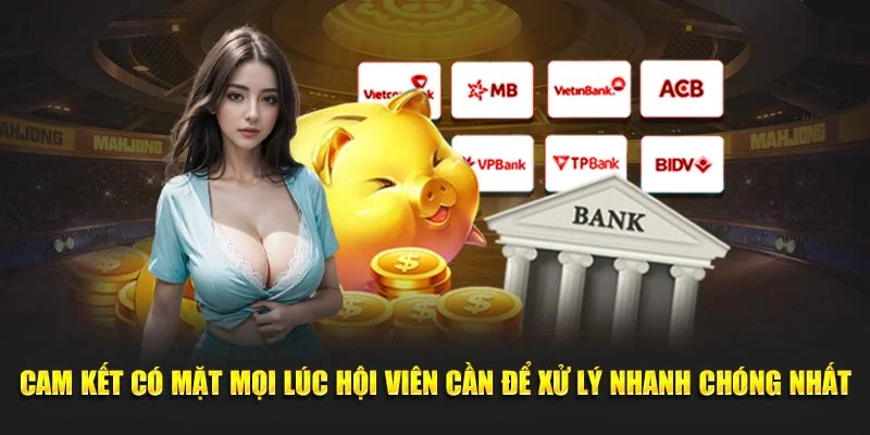 Cam kết có mặt mọi lúc hội viên cần để xử lý nhanh chóng nhất